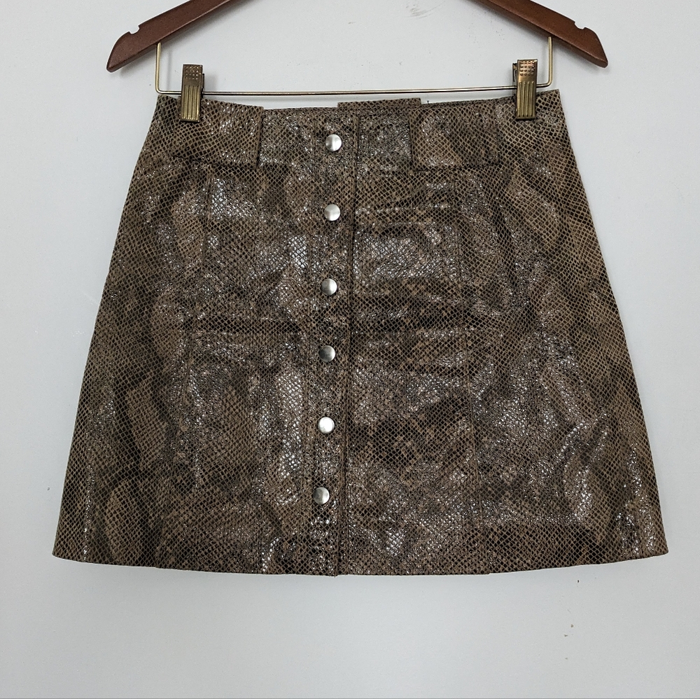 Amazing Zara vegan leather mini
